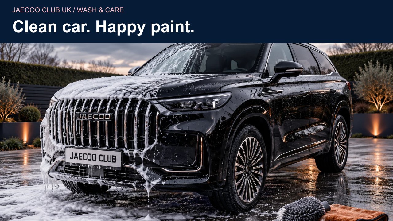 JAECOO 8 SHS-P — Clean car. Happy paint.