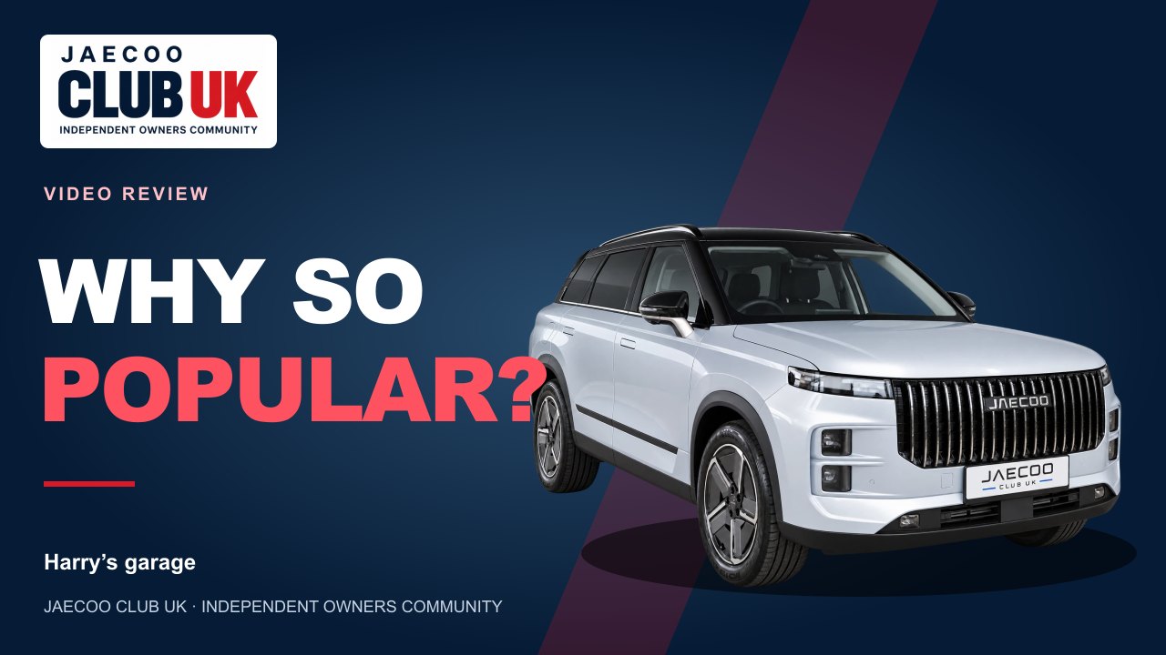 JAECOO Club editorial graphic: HARRY HAS QUESTIONS.