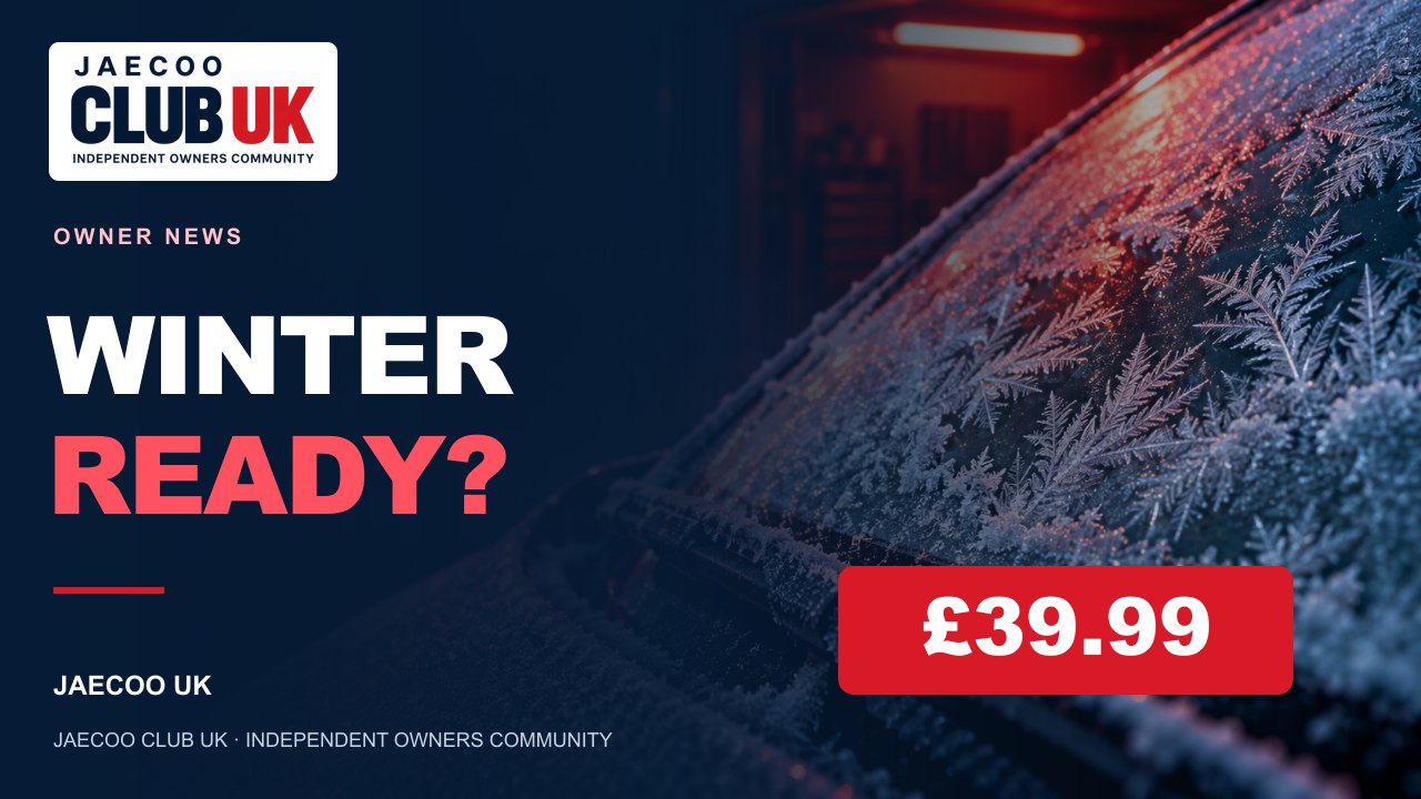 JAECOO Club UK editorial illustration: WINTER READY?
